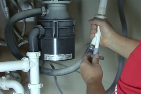 Sistem de drenaj (canalizare) al mașinilor de spălat vase