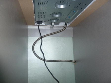 conexiune plită pe gaz