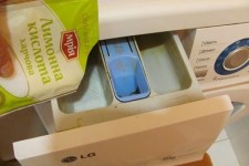 curățăm mașina de spălat cu o lămâie