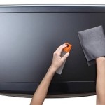 ștergeți ecranul televizorului LCD