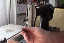 Reparați mașina de cusut bricolată