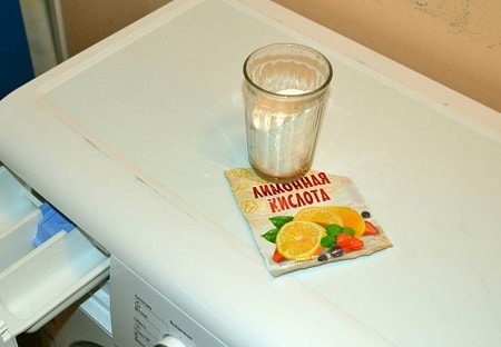 cât de mult acid citric pune în mașina de spălat de la calcar