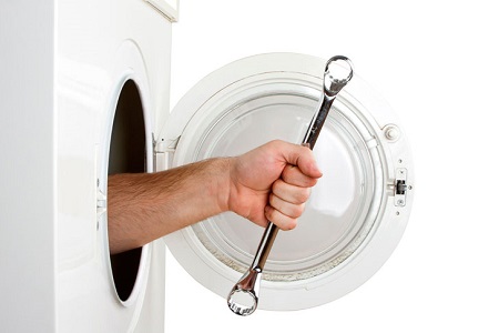 Mașina de spălat este înghețată și nu intră în modul de clătire