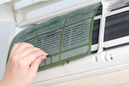curatarea filtrului de aer conditionat