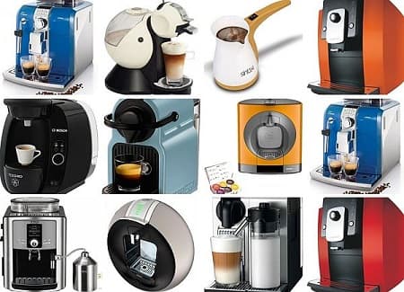 Tipuri de aparate de cafea