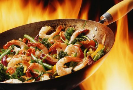 tigaie wok
