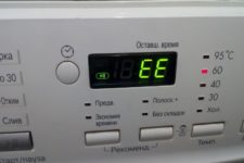 Eroare OE, E3, OF, OT într-o mașină de spălat Samsung